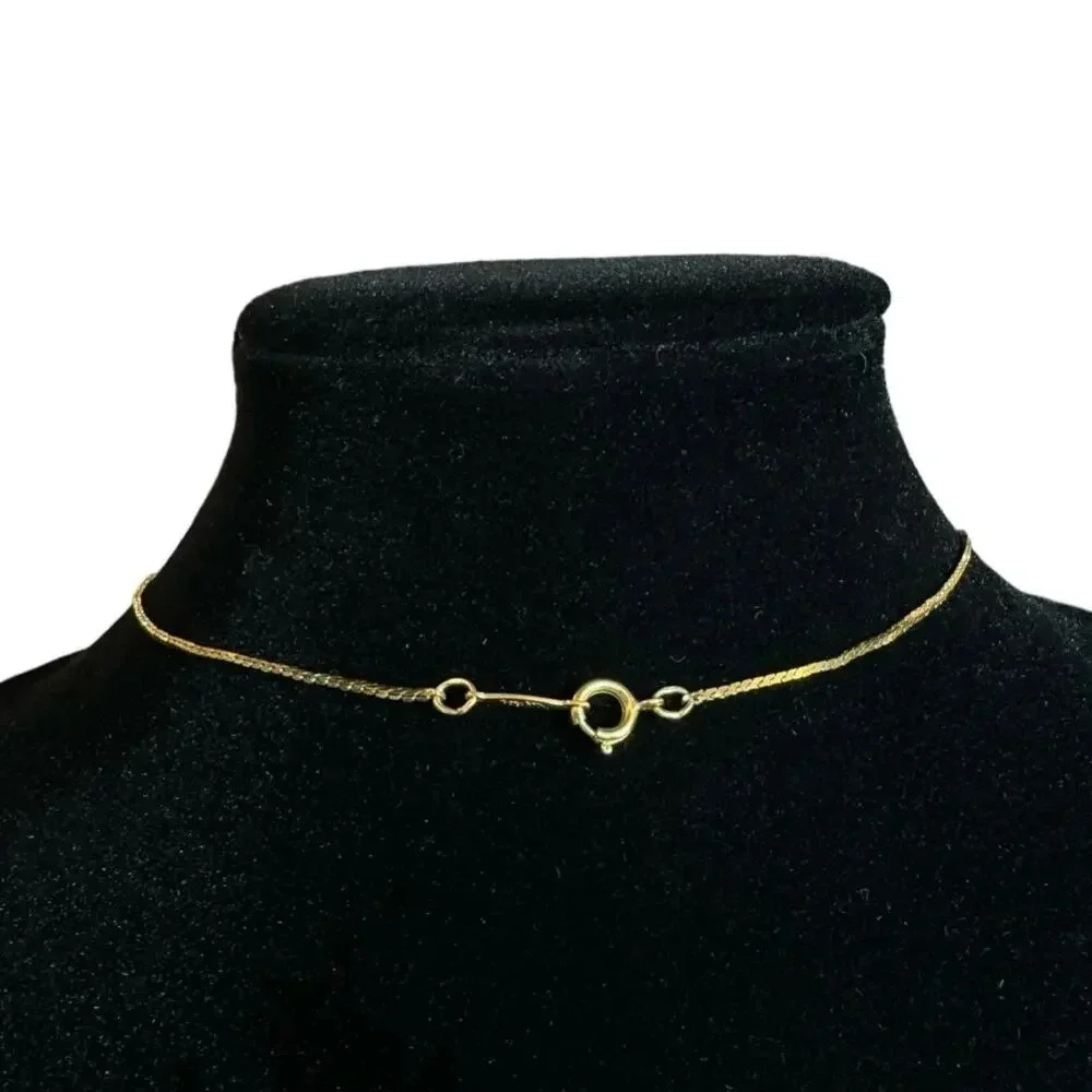 Vintage NAPIER Long Gold Pearl Pendant Necklace, Vintage Preppy Style Jewelry - Picture 3 of 4